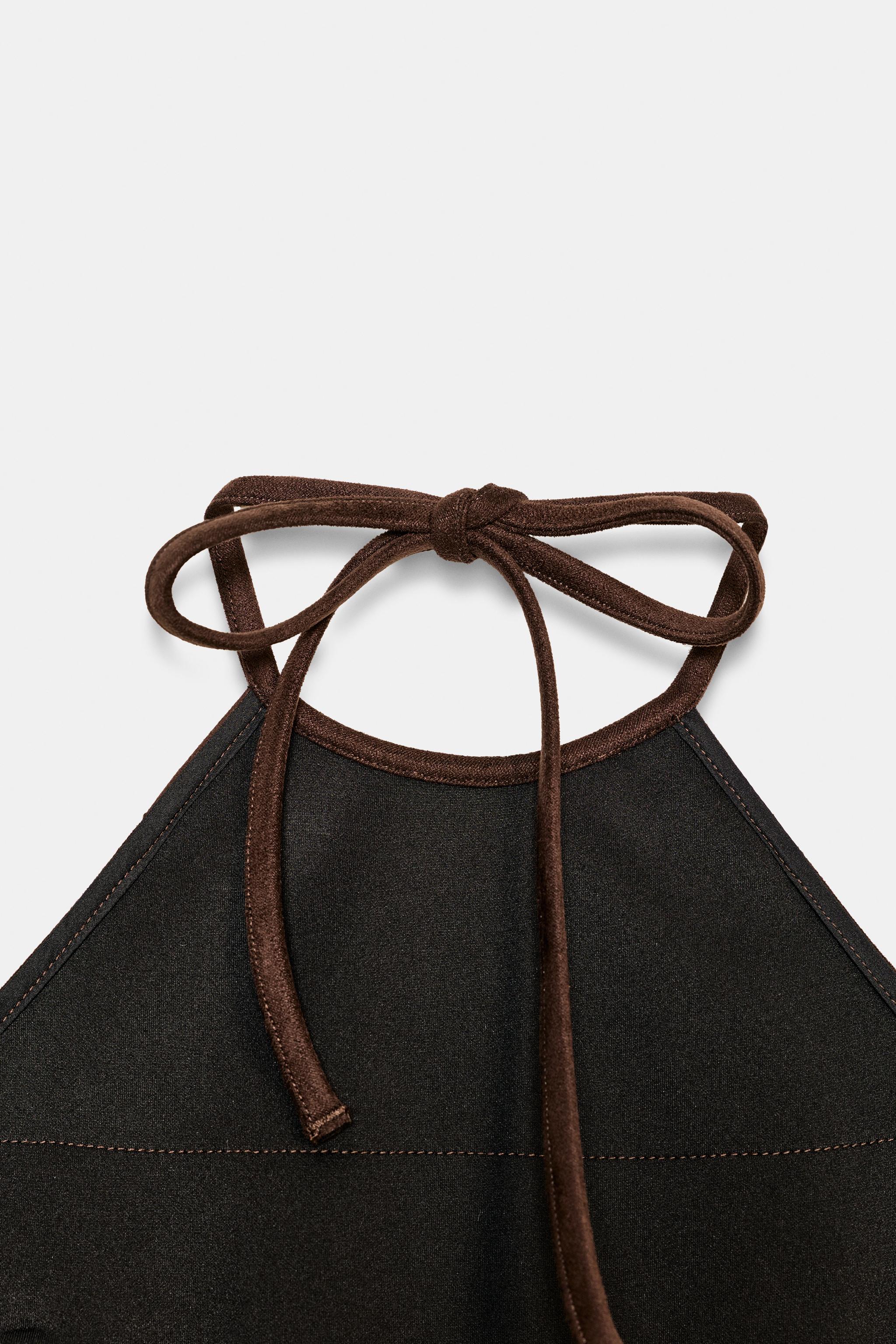 SHIMMER FAUX SUEDE FRINGE TOP